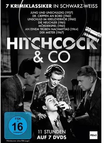 Hitchcock & Co. - 7 Filmklassiker / Sieben unvergessliche Nervenkitzel-Klassiker mit Starbesetzung [7 DVDs]