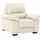 Calia Italia Sessel Gaia Leder 100 x 92 x 94 cm Beige