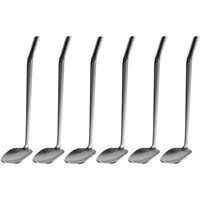 APS ELEVATE 6er-Set, 18/8 Edelstahl (hochglanzpoliert), Gesamtlänge 13,5 cm,