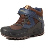 GEOX Jungen J New Savage Boy B A Schuhe, Brown Navy, 25 EU