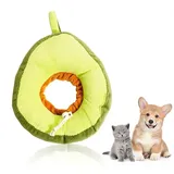 Verstellbare Katzen Halsband, bequemes E-Kragen, Weich Katze Schutzkragen Wundheilungs Einstellbar Halsband Weich Halskragen Cat Leckschutz Kragen für Klein Hund Nach Operation Schutzkragen