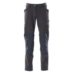 Damen Stretch-Bundhose "ACCELERATE" Diamond - 76C36 - schwarzblau