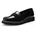 Damen Slipper SCHWARZ 40 EU Weit
