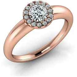 Verlobungsring VR15 333er Rotgold - 2959