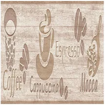 A.S. Création Only Borders 10 5 m x 0,13 m 368611 beige/braun/grau