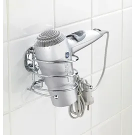 Wenko Föhnhalter Turbo-Loc Befestigen ohne Bohren Chrom 7,5 cm hoch