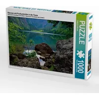Calvendo Obersee mit Fischunkelalm in der Ferne Puzzle