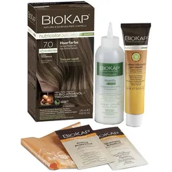 BIOKAP Haarfarbe Nutricolor Delicato Rapid Natur Mittelblond 7.0 135 ml