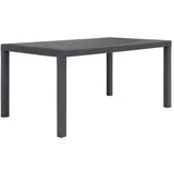 vidaXL Gartentisch 150 x 90 x 72 cm braun