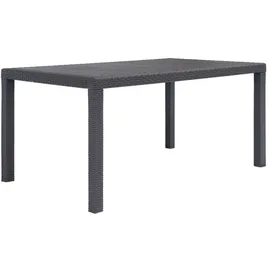 vidaXL Gartentisch 150 x 90 x 72 cm braun