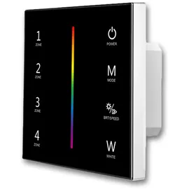 ISOLED Sys-Pro RGB+W 4 Zonen Einbau-Touch-Fernbedienung