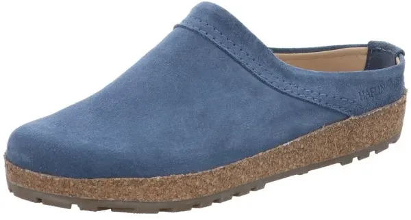 Haflinger Clog Malmö Clog, Blau, 39