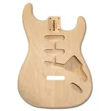 Allparts SBO Alder Body 3 SC Unlackiert" Ersatz und Kleinteile für E-Gitarre