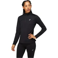 Asics Core 1/2 Zip Winter Top Damen schwarz S