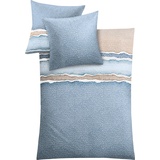 Kleine Wolke Bettwäsche »Marea«, (2 tlg.), mit Streifen, blau