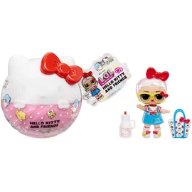 L.O.L. Surprise! Loves Hello Kitty & Friends Tots - 1 Puppe mit 7 Überraschungen, Pink