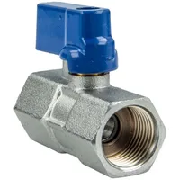 tecuro MINI Kugelhahn 1/4 Zoll goldfarben