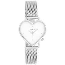 Oozoo Armbanduhr silber Metall Timepieces Damen Analog-Quarzuhr UOC11413 - Silber