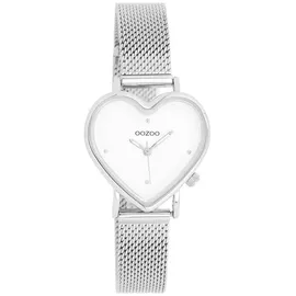 Oozoo Armbanduhr silber Metall Timepieces Damen Analog-Quarzuhr UOC11413 - Silber