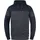 !Solid Hoodie mit Musterung Blau S