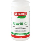 MEGAMAX Eiweiß 100 Himbeer Pulver 400 g