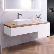 Neoro n50 Massivholz-Konsolenplatte B: 160 cm, BN0405W1,