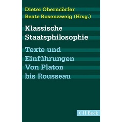 Klassische Staatsphilosophie, Fachbücher