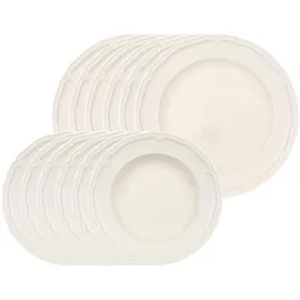 Villeroy & Boch Manoir Tafelservice 12-tlg. weiß