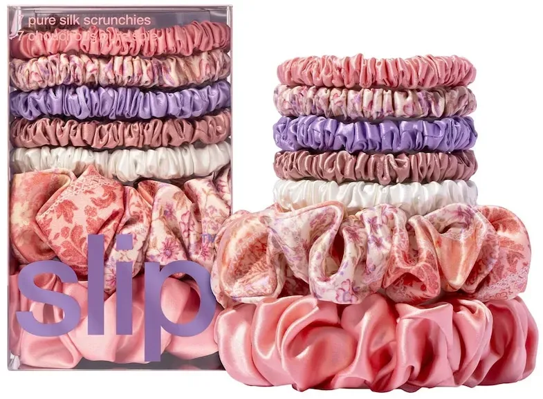 Slip slip pure silk assorted scrunchies - boteh Haargummi Scrunchies 