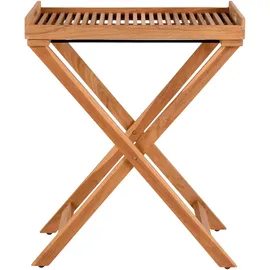 VCM Klapptisch 40 x 60 x 70 cm Braun