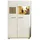 Innostyle Vitrine Fun Plus 80 x 37 x 139 cm Weiß/Braun