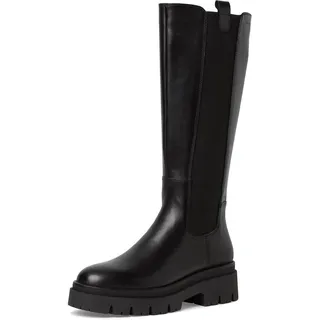 TAMARIS Damen Stiefel Leder schwarz 39