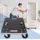 ECD Germany Transportroller 40 x 60 cm bis 800 kg Siebdruckplatte PP-Räder Rollbrett Transporthilfe für Umzug Möbel-Transport Möbelhund Rollwagen Roller Transporter Transportwagen