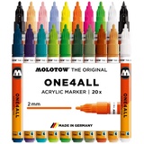 Molotow One4All 127HS Main-Kit 2 mm, 20 x)