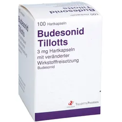 Budesonid Tillotts 3mg Hkp.m.veränd.wirkstofffreis 100 St
