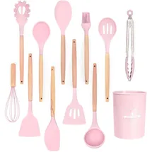 Intirilife Küchenutensilien Set 12-tlg. Rosa
