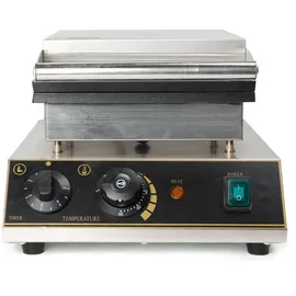 SENDERPICK Waffeleisen Herzform Edelstahl Waffeleisen,1750W Waffelautomat mit Timer Profi Waffeleisen 50~300 °c