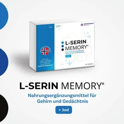 L-SERIN MEMORY m.Jod f.Gehirn und Gedächtnis Tabl. 60 St