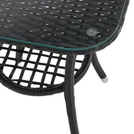 Svita Brooklyn Bistro Set 3-tlg. Schwarz