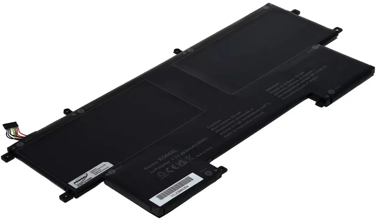 Akku passend für HP EliteBook Folio G1, Typ HSTNN-IB71 (Stecker-Typ beachten) - 7,7V - 4935 mAh