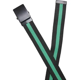 URBAN CLASSICS S Trio Jr Gürtel Black / Bodega Green / Magic Mango L-XL