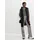 bonprix Long-Sweatweste mit Kapuze, Baumwoll-Mischung, 2-Wege-Zipper