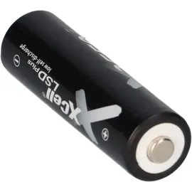 XCell 50x XCell Mignon Akku AA LSD Plus Ni-MH 1,2V 2550 mAh low self-discharge