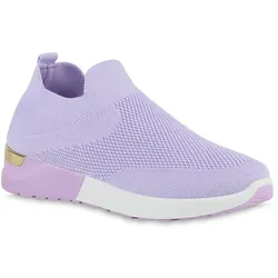 Damen Slip Ons in Helllila