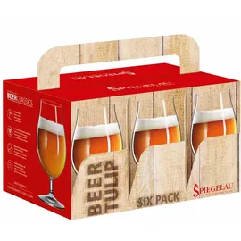 Spiegelau Classics Biertulpe 440ml Biergläser-Set, 6-tlg. (4991884)