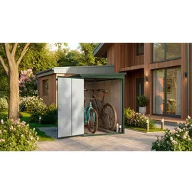 Weka Fahrradgarage Gary Metall 2,42 m2 grün