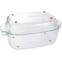 Tescoma Bräter mit Deckel GrandCHEF 40 x 26 cm, aus Glas