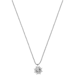 Purelei Kette mit Anhänger »Schmuck Geschenk Solea Anhänger Sonne, 22482« Purelei edelstahlfarben