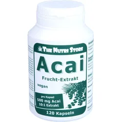 ACAI FRUCHT Extrakt 500 mg vegetarische Kapseln 120 St.