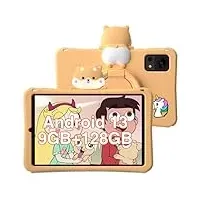 DOOGEE T20 Mini Kid Tablet für Kinder 8.4 Zoll 9GB RAM+128GB ROM Android 13 Kinder Tablet Dual 4G, 5G WiFi, 5060mAh Akku, kindertablet mit Abnehmbare Kinderschutzhülle aus Silikon von 6 bis 12 Jahren